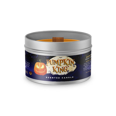 Pumpkin King candle
