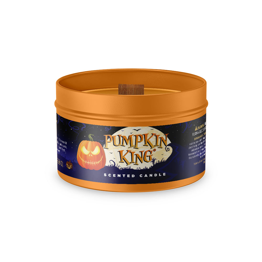 Pumpkin King candle