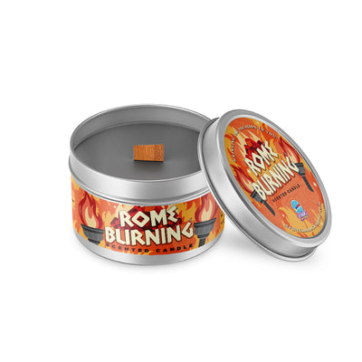 Rome Burning candle