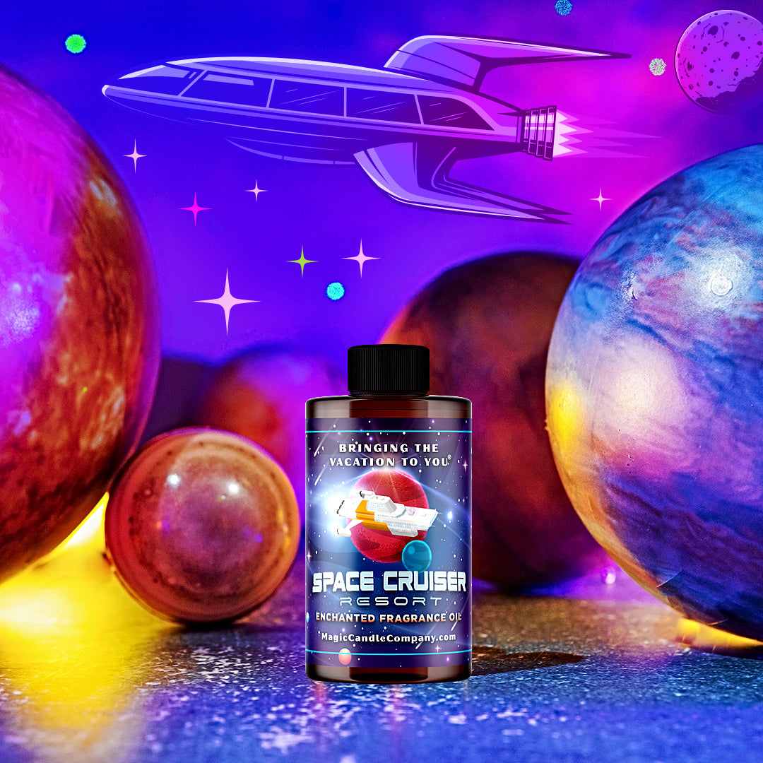 Space Cruiser Resort large oil