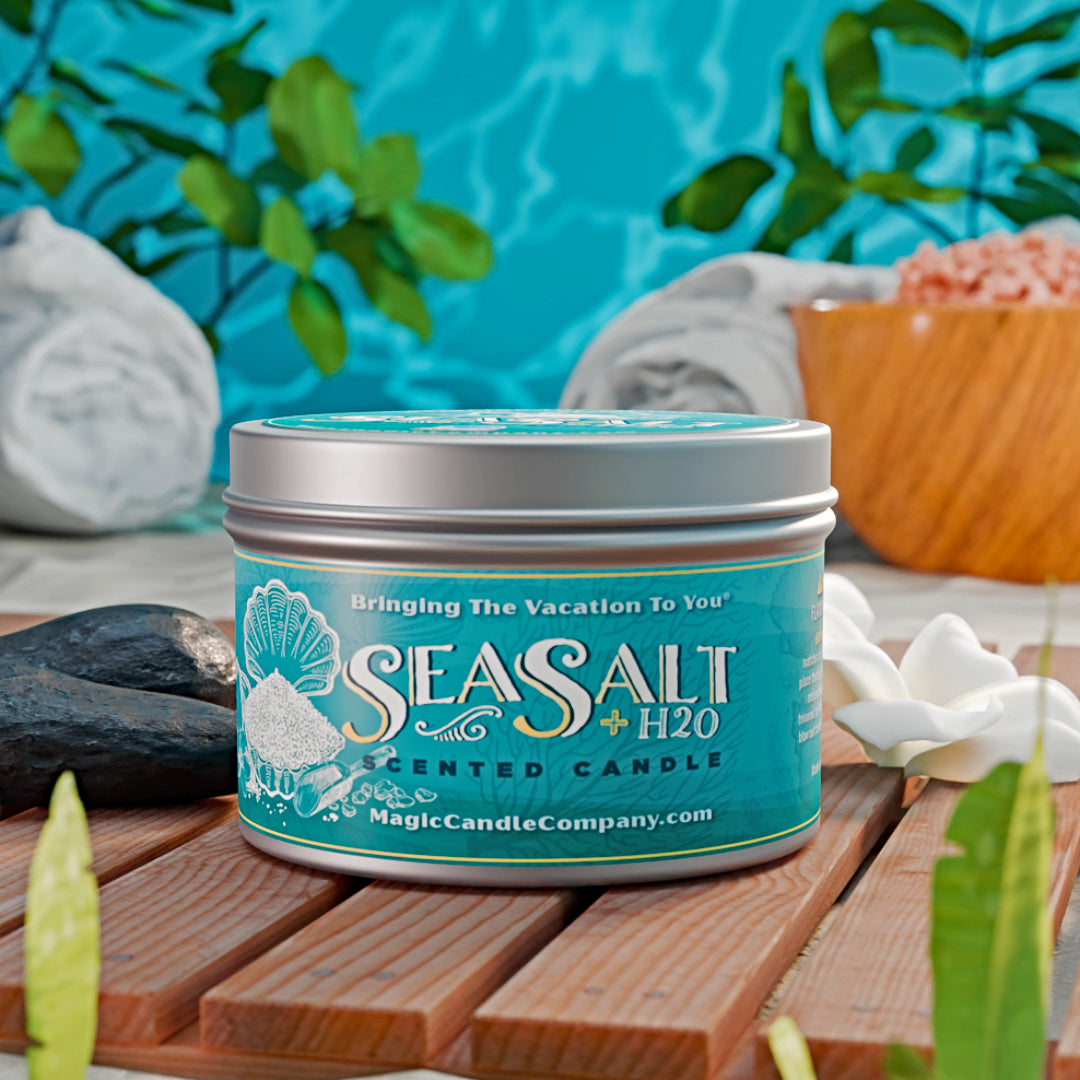Sea Salt + H2O | Resort Shampoo Scent – Magic Candle Company