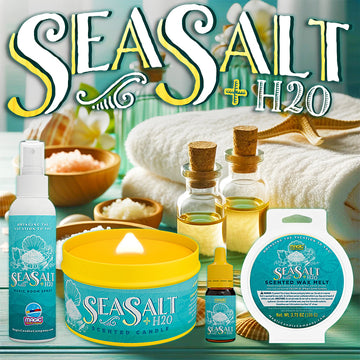 Sea Salt + H2O | Resort Shampoo Scent – Magic Candle Company