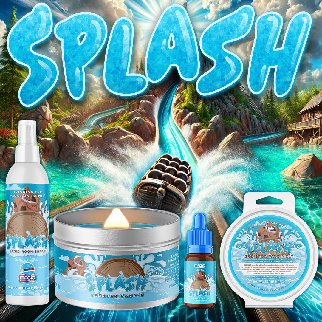 Splash | Nostalgic Water Ride Scent | Theme Park Scent – Magic Candle ...