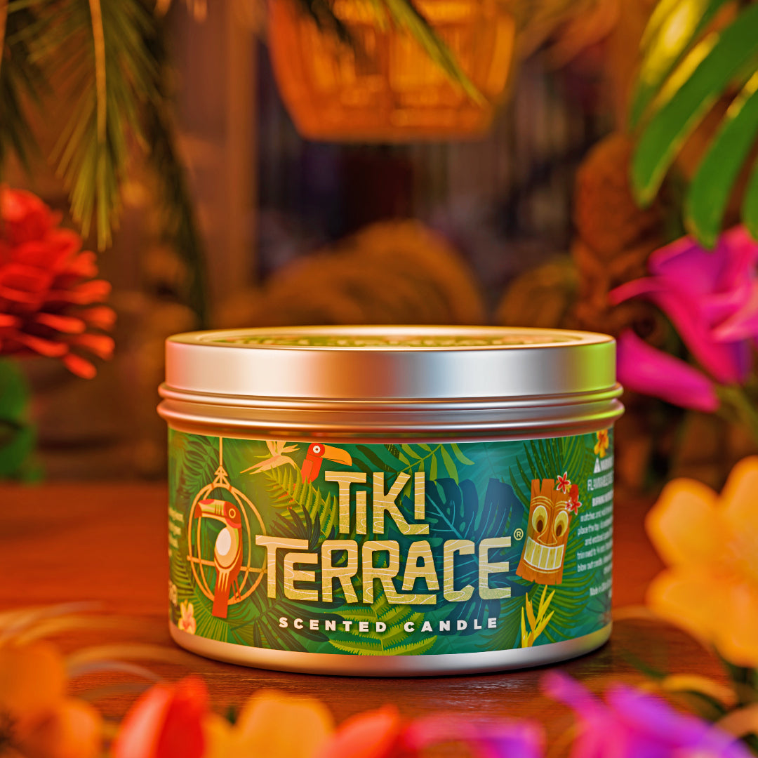 Tiki Terrace® | Tiki Room Themed | Theme Park Scent – Magic Candle