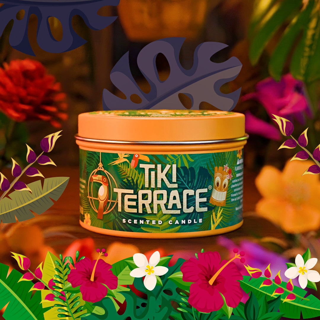 Tiki Terrace® | Tiki Room Themed | Theme Park Scent – Magic Candle