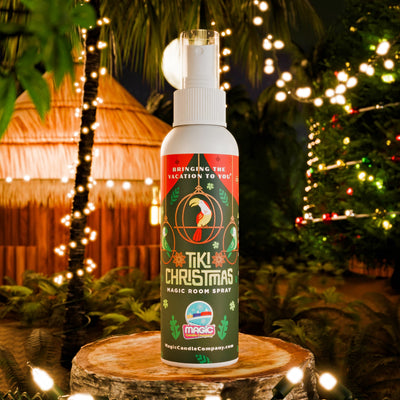 Tiki Christmas spray