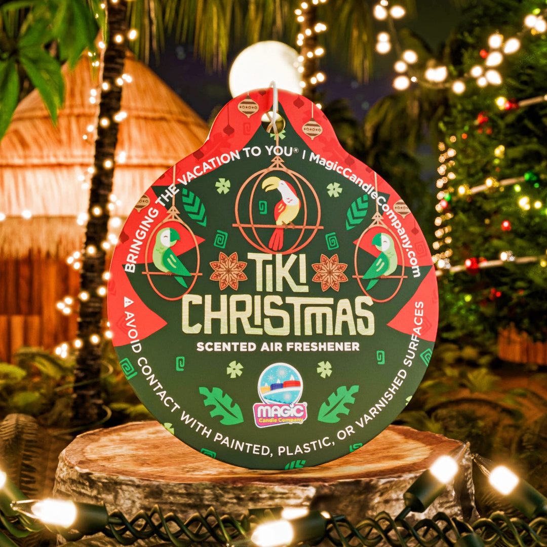 Tiki Christmas freshener
