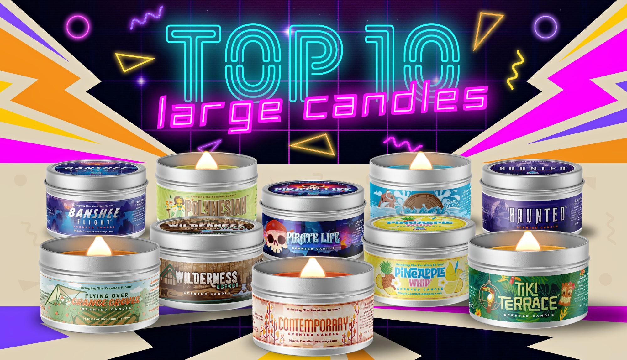 Top 10 Candles