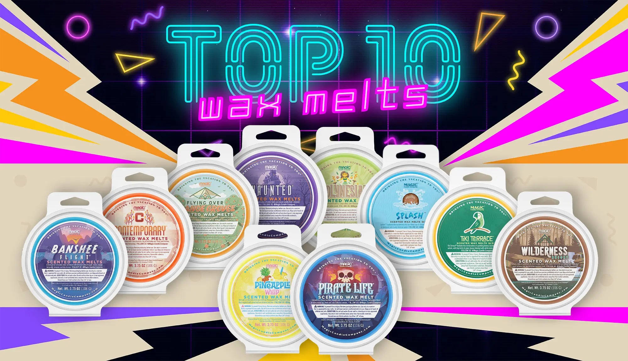 Top 10 Wax Melts