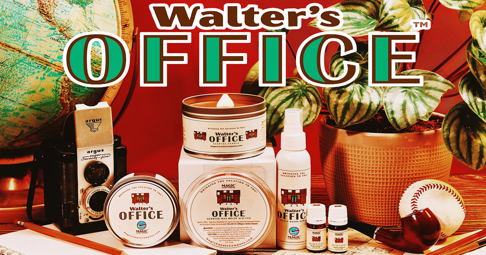 Walter’s Office Candle