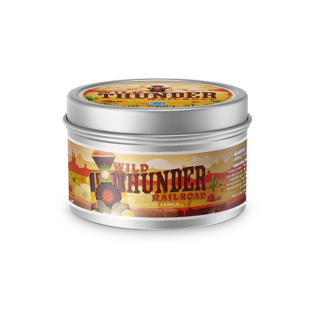 Wild Thunder Railroad candle