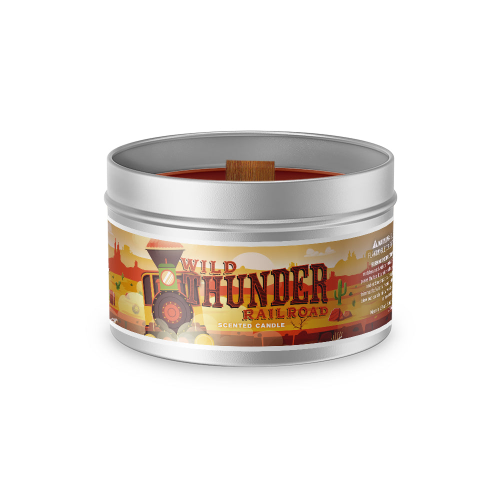 Wild Thunder Railroad candle