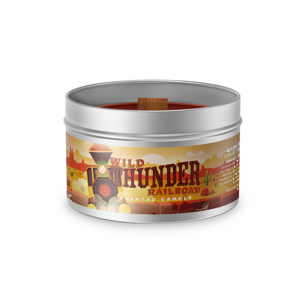 Wild Thunder Railroad candle