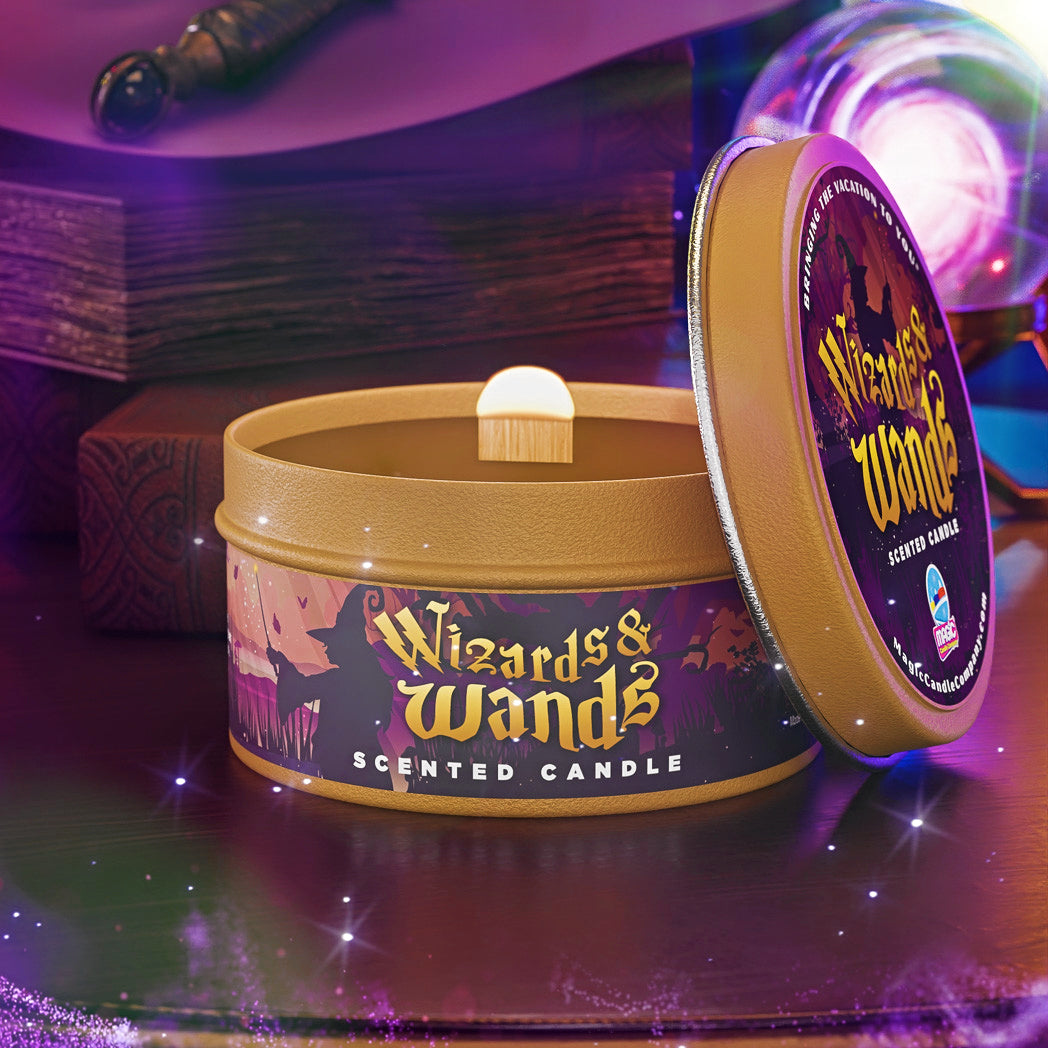 Wizards and Wands® | Theme Park Wizard Scent – Magic Candle Company