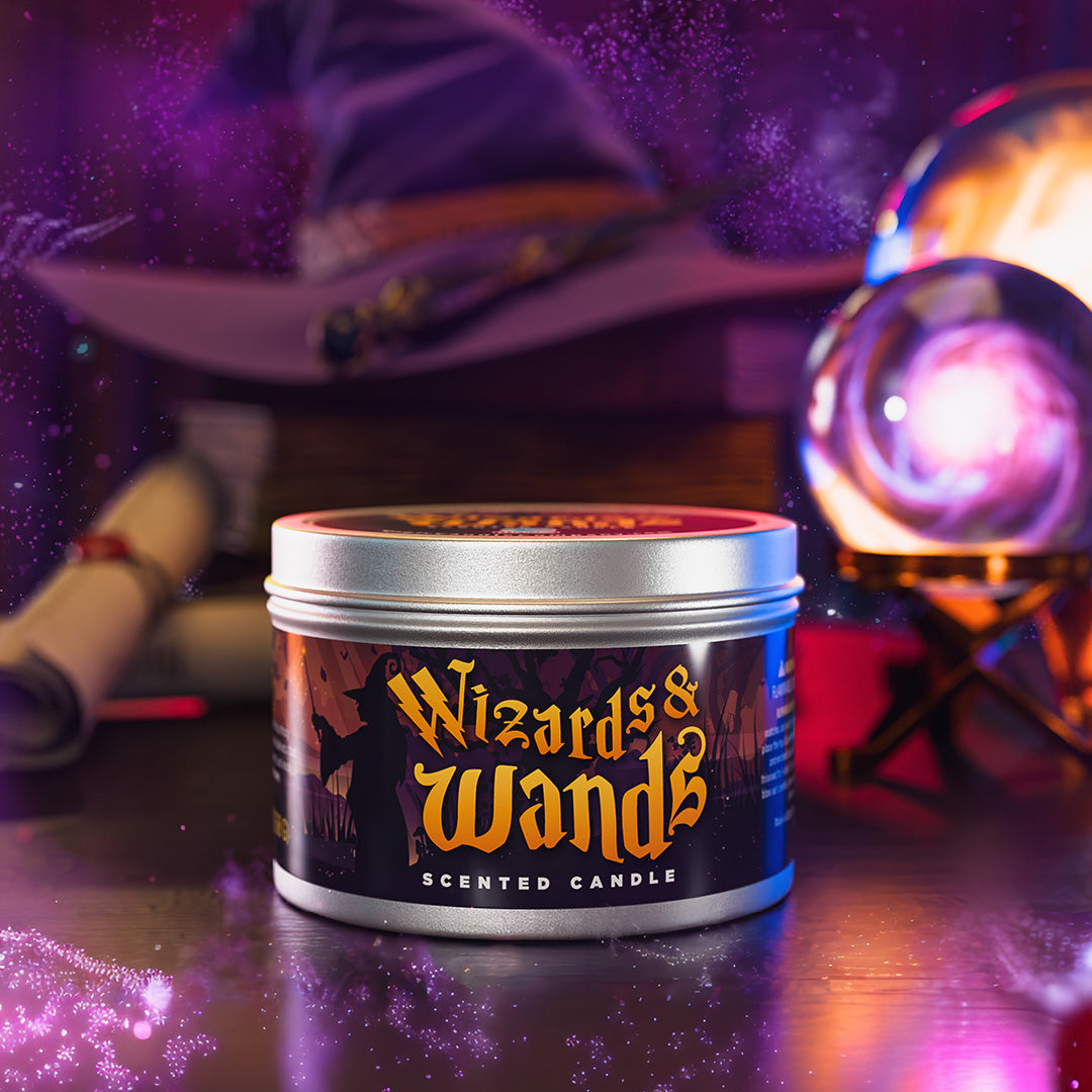 Wizards and Wands candle