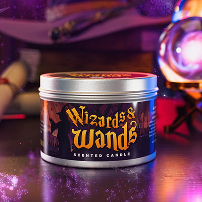 Wizards and Wands candle