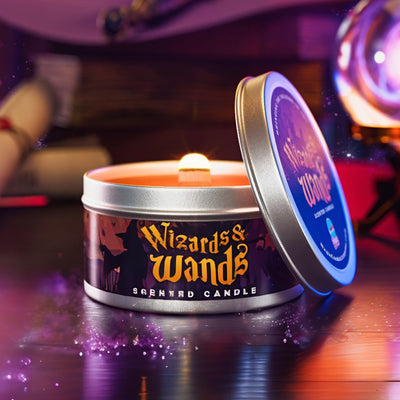 Wizards and Wands candle