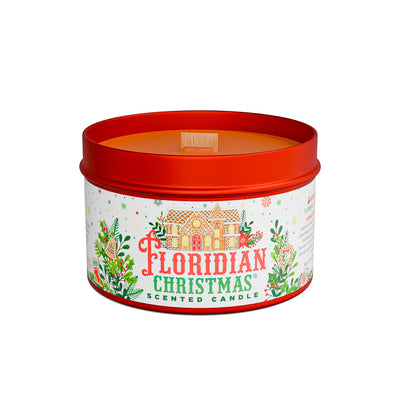 Floridian Christmas candle