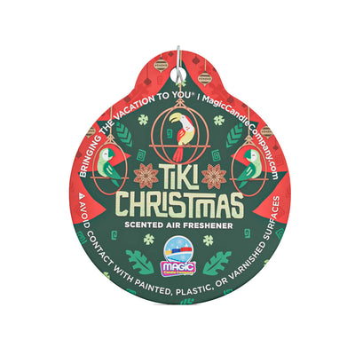 Tiki Christmas freshener