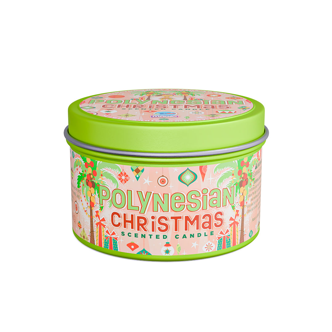 Polynesian Christmas candle