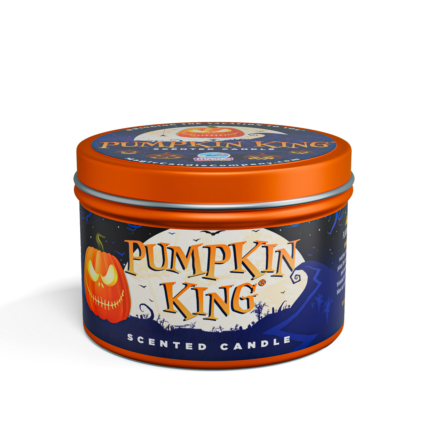 Pumpkin King candle