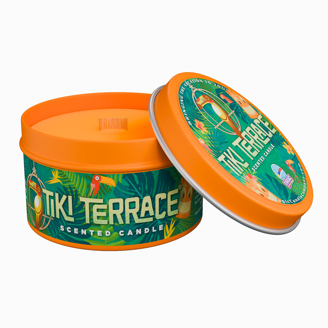 Tiki Terrace® | Tiki Room Themed | Theme Park Scent – Magic Candle