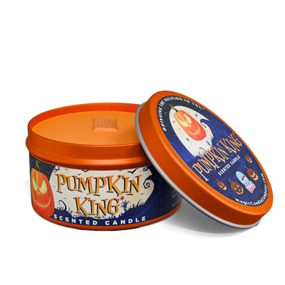 Pumpkin King candle