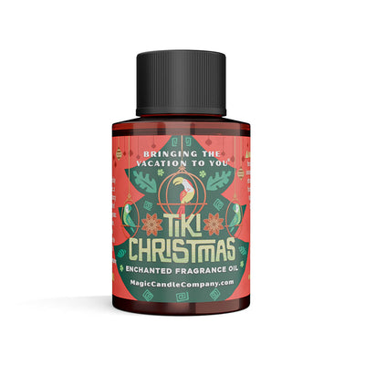 Tiki Christmas large oil