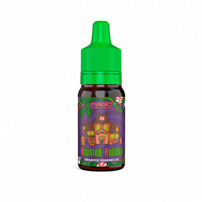 Haunted Holiday small oil