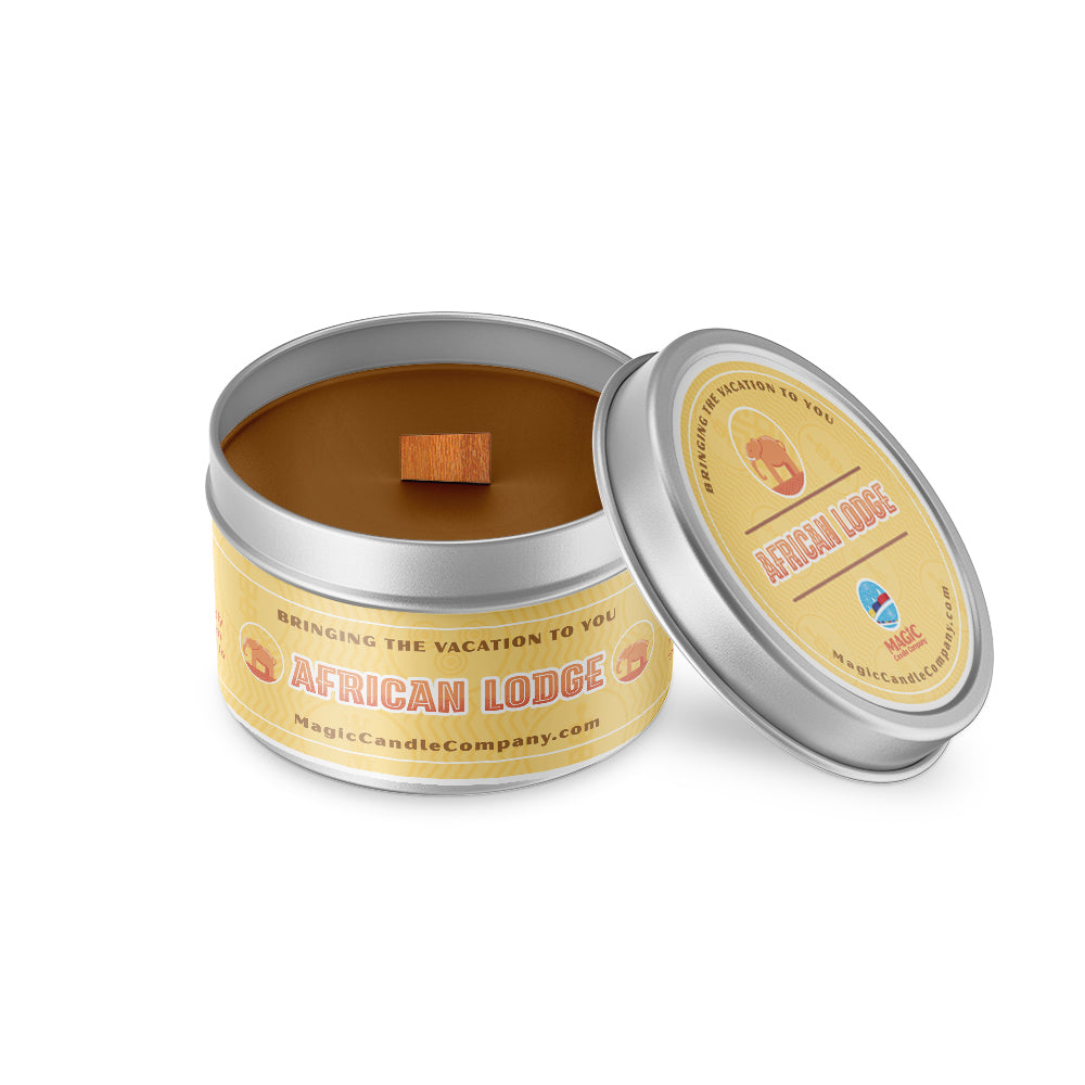 African Lodge candle