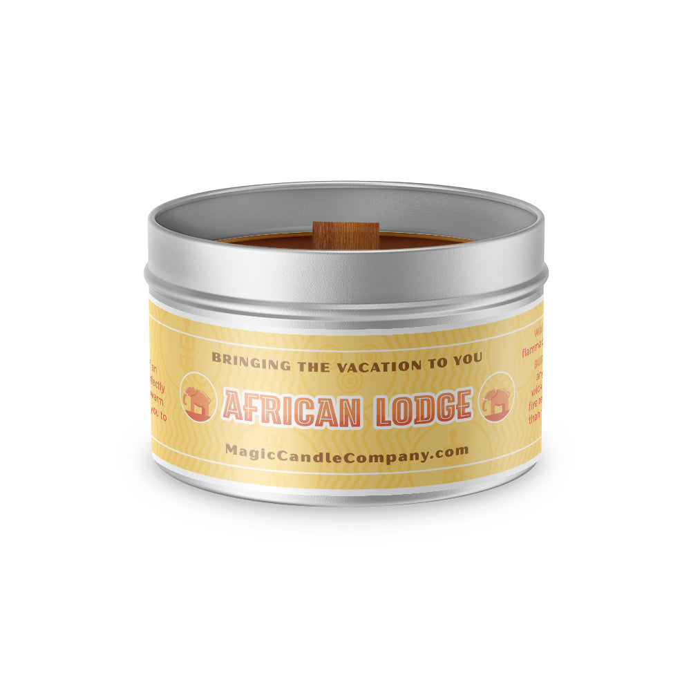 African Lodge candle