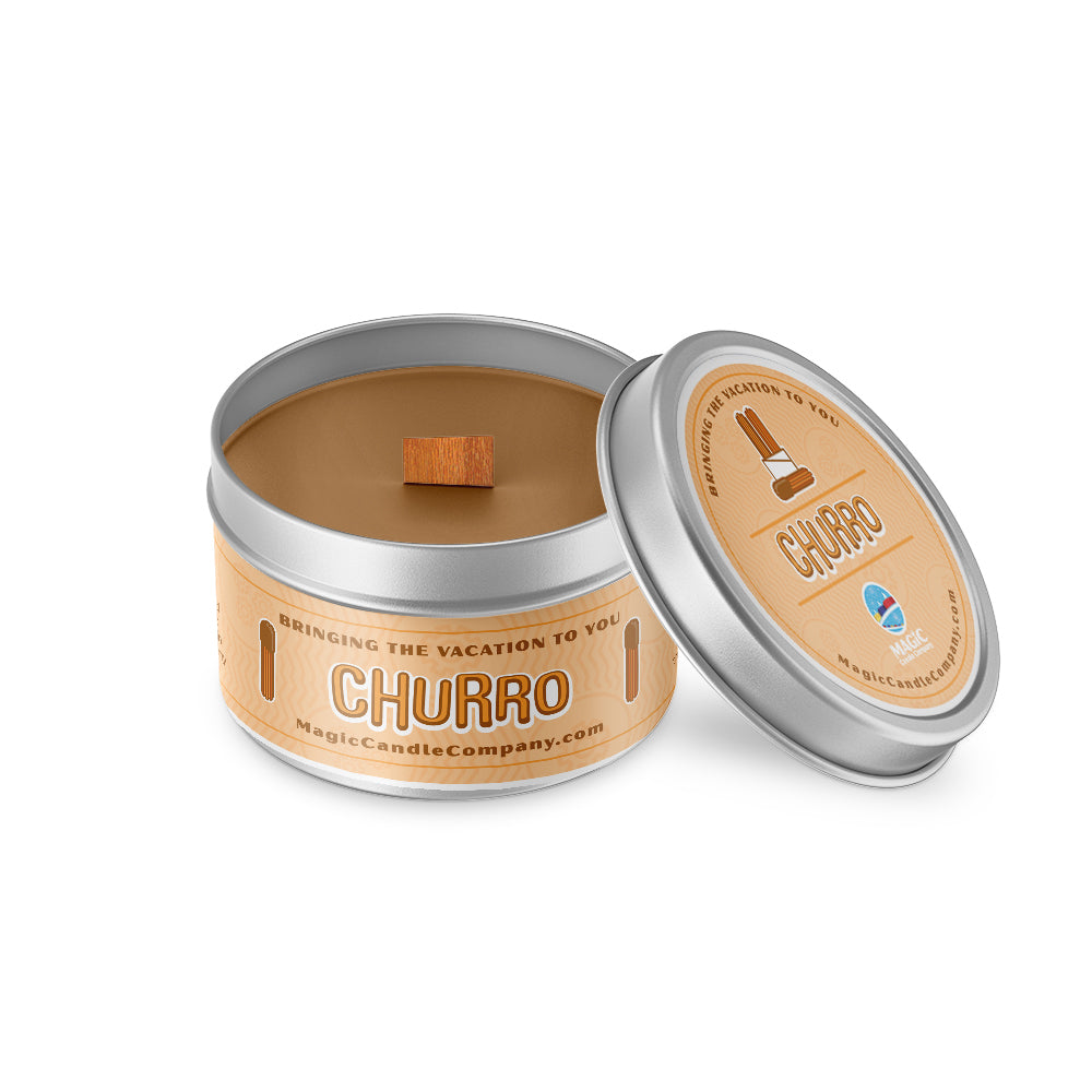 Churro candle