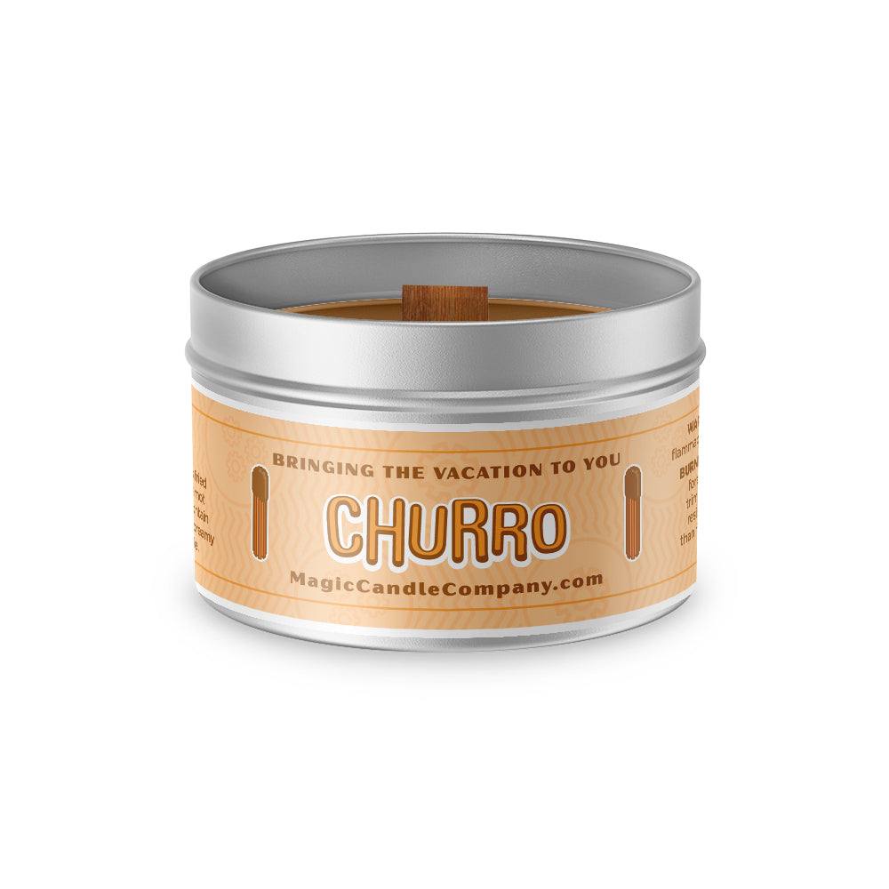 Churro candle