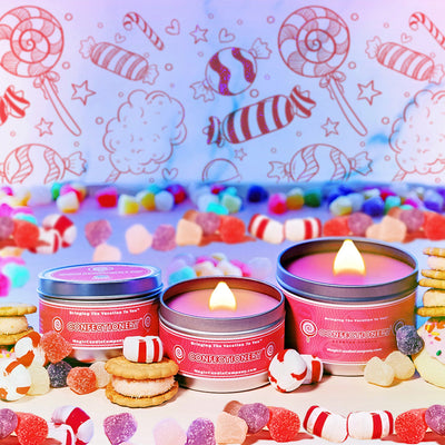 Confectionery candles