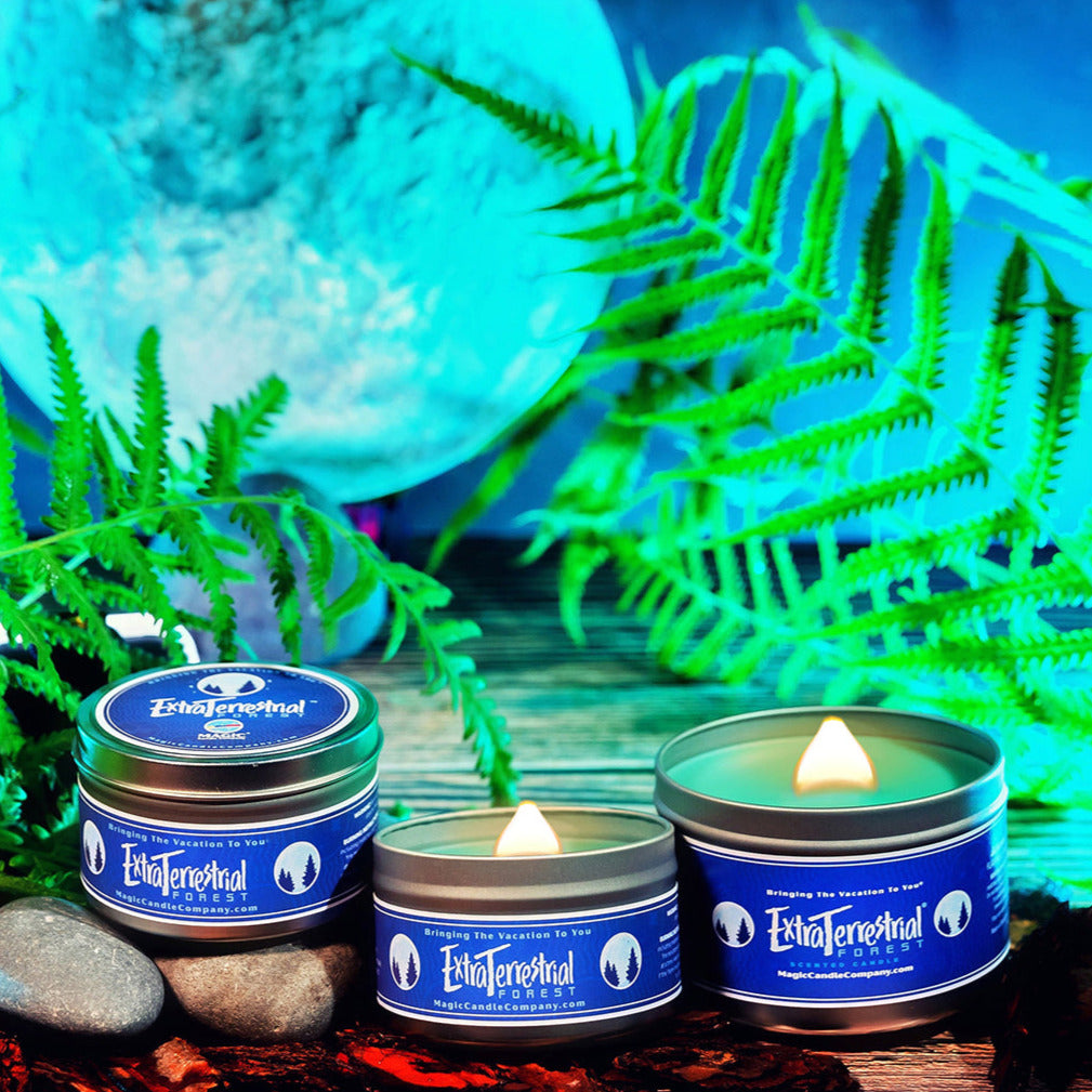 ExtraTerrestrial Forest candles